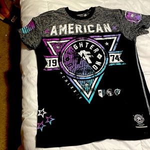 Deferents styles & colors American Fighter tee’s